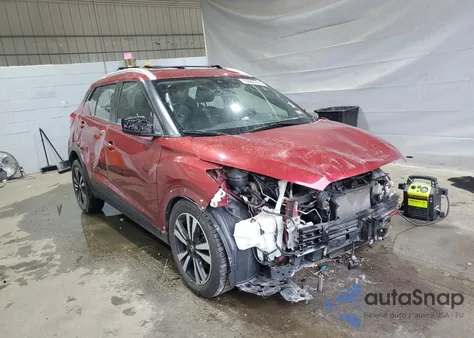 2020 Nissan Kicks Sv z USA, uszkodzony, nr VIN 3N1CP5CV1LL509179